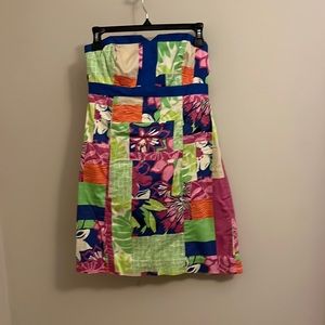 Strapless lily dress!